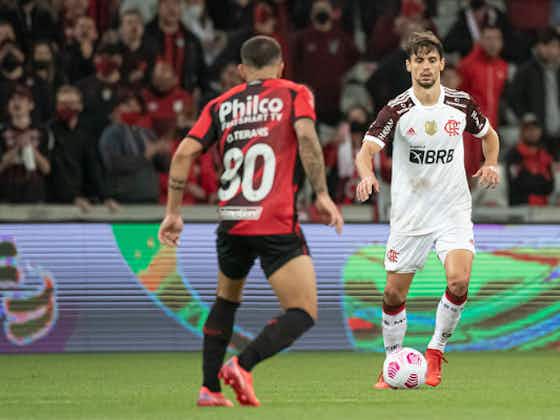 Imagem do artigo:Rodrigo Caio manda recado à torcida do Flamengo após empate com o Athletico, pela Copa do Brasil