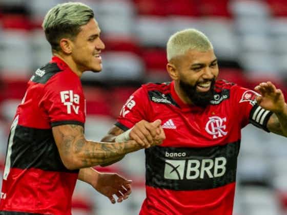 Imagem do artigo:Flamengo deve ter Pedro e Gabigol no ataque contra o Santos; veja provável escalação