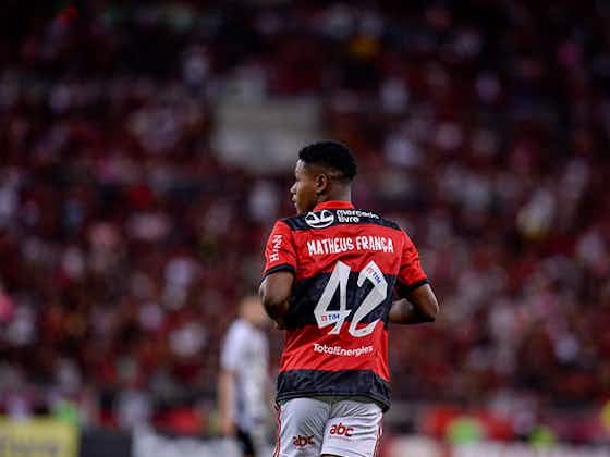 Imagem do artigo:Matheus França estreia no profissional do Flamengo