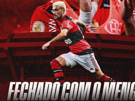 Imagem do artigo:Arrascaeta se pronuncia após renovação com o Flamengo