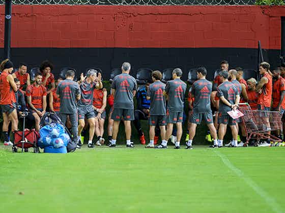 Imagem do artigo:Após folga, Flamengo se reapresenta e treina em dois períodos nesta segunda