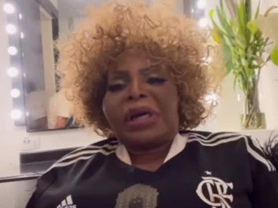Imagem do artigo:Flamengo emite nota de pesar por morte de Elza Soares; cantora era rubro-negra declarada