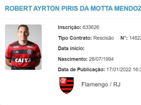 Imagem do artigo:Após saída do Flamengo, Piris da Motta tem rescisão publicada no BID