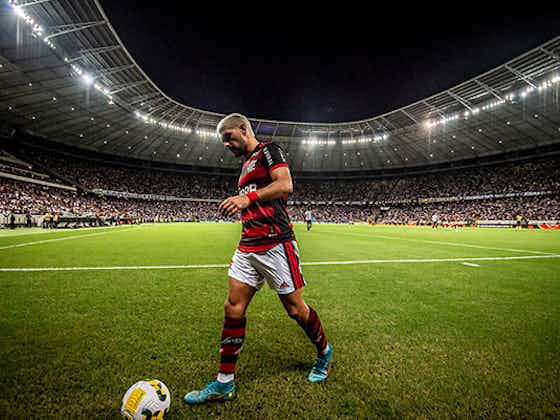 Imagem do artigo:Bem servidos? Arrascaeta dá duas assistências em empate do Flamengo
