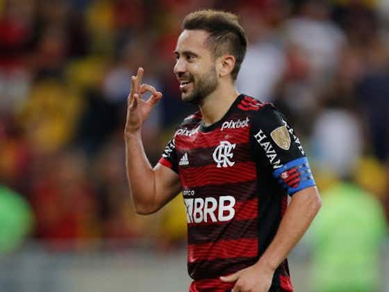 Imagem do artigo:Everton Ribeiro é líder de três estatísticas do Flamengo na Libertadores