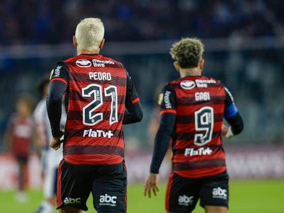 Imagem do artigo:Gabigol, Arrascaeta e Pedro dominam artilharia do Flamengo em 2022