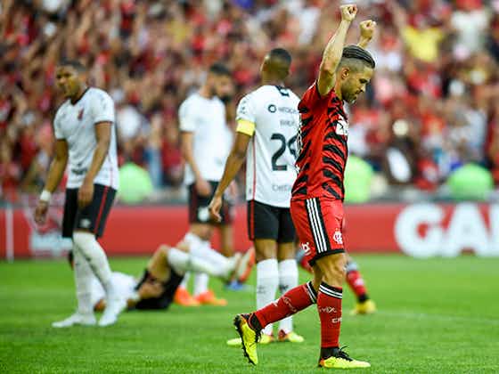 Imagem do artigo:“Apenas um ventinho”: Flamengo goleia o Athletico, e rubro-negros soltam provocações