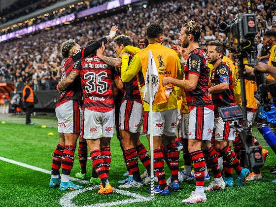 Imagem do artigo:Flamengo pode dar dupla felicidade à torcida em jogo contra o Corinthians, pela Libertadores