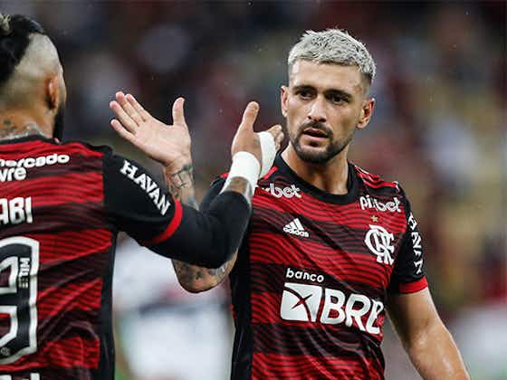 Imagem do artigo:Gabigol e Arrascaeta miram prêmio individual na Libertadores e podem ultrapassar Bruno Henrique