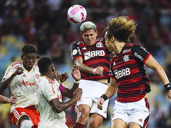 Imagem do artigo:Flamengo dá 40 cruzamentos e erra quase 80% das tentativas no empate com Internacional