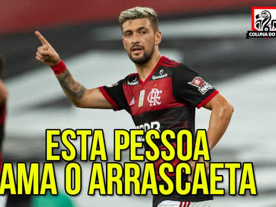 Figurinhas para Whatsapp: Arrascaeta e Flamengo classificado