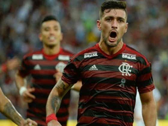 Imagem do artigo:Adversários no Carioca, Arrascaeta e atacante do Nova Iguaçu já foram protagonistas de gol de título do Flamengo