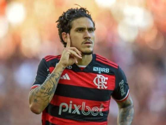 Imagem do artigo:Pedro pode alcançar Gabigol em marca curiosa contra o Palmeiras neste domingo