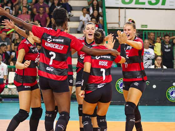 Imagem do artigo:Flamengo tem semana de vida ou morte na Superliga Feminina de Vôlei, contra o Barueri