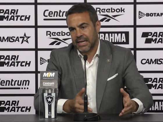 Imagem do artigo:Técnico do Botafogo aponta qualidade do Flamengo antes do clássico: “Tentaremos estar preparados”