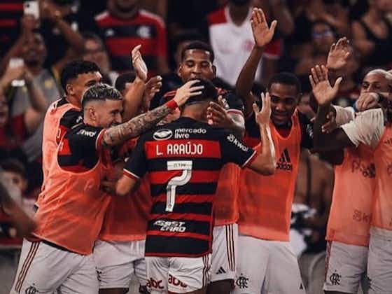 Imagem do artigo:SEGUE O LÍDER! Flamengo atropela São Paulo, vence 2ª no Brasileirão e assume a ponta da tabela