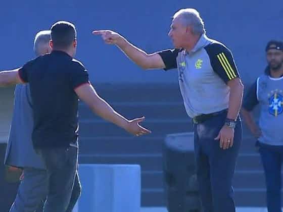 Imagem do artigo:Tite critica árbitro após expulsar Jair Ventura em jogo do Flamengo