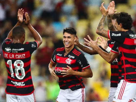 Imagem do artigo:Luiz Araújo explica motivo de comemoração em gol marcado na vitória do Flamengo sobre o São Paulo