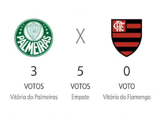 Imagem do artigo:‘Especialistas’ da Globo não veem chance de Flamengo vencer o Palmeiras