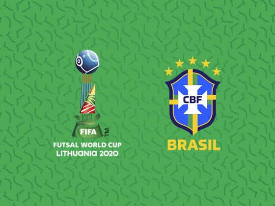 Imagem do artigo:Seleção Brasileira de Futsal será convocada nesta quarta-feira para Copa do Mundo