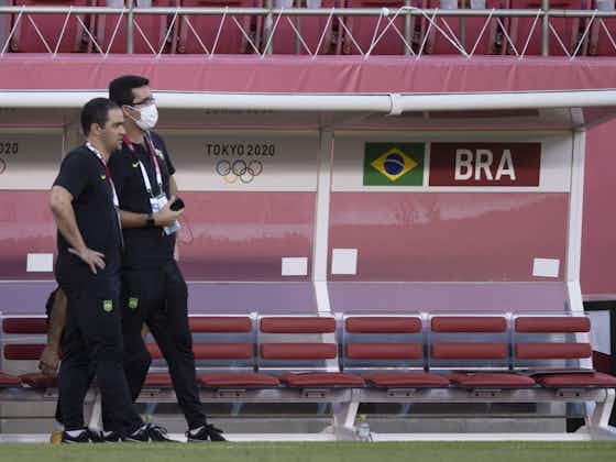 Imagem do artigo:André Jardine celebra vaga após jogo com 'cara de final’ para a Seleção Brasileira