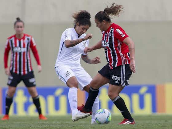 Imagem do artigo:Santos e São Paulo se enfrentam na abertura da rodada do Brasileirão Feminino Neoenergia