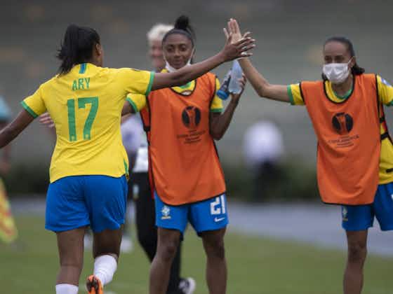 Imagem do artigo:Pia Sundhage exalta atuação da Seleção Feminina contra a Venezuela: ‘Prontas para a semi’