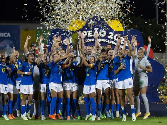 Imagem do artigo:Há um ano, Seleção Brasileira Feminina conquistava oitava Copa América