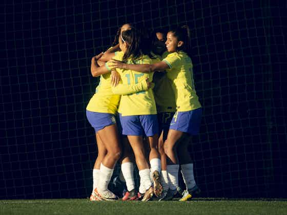 Imagem do artigo:Seleção Feminina Sub-20 vence Bélgica em amistoso