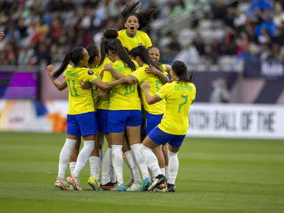 Imagem do artigo:Adriana abre caminho para vitória do Brasil e agora mira a decisão da Copa Ouro