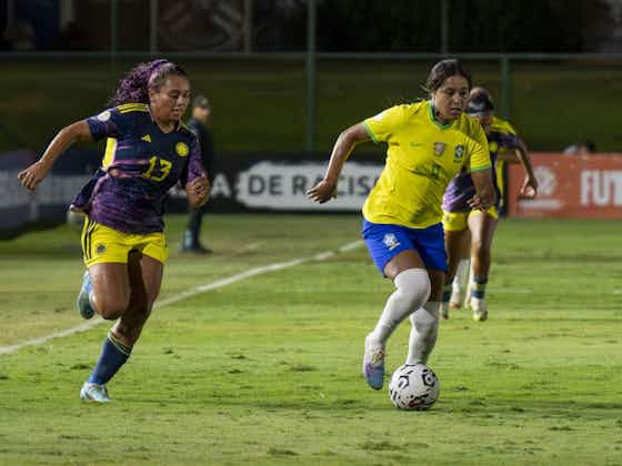 Imagem do artigo:Brasil e Colômbia se enfrentam em duelo decisivo no Sul-Americano Sub-17