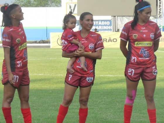 Imagem do artigo:Com apoio da CBF, filha de atleta do Tarumã (AM) acompanha delegação em Roraima