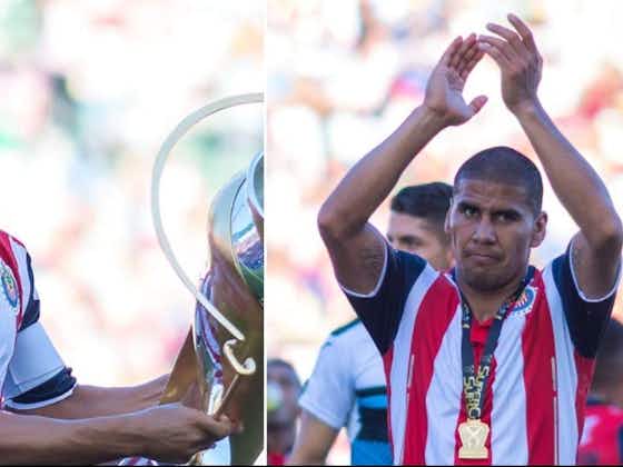 Article image:Omar Bravo and Carlos Salcido, Red and White Legends who will be inducted into the International Soccer Hall of Fame.