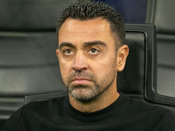 Article image:Xavi confirms FC Barcelona ‘are speaking’ to Chelsea, Man Utd target with ‘brutal ability’