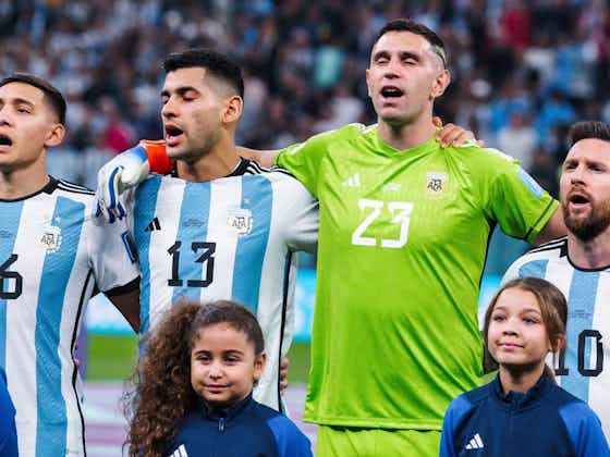 Article image:World Cup final: Emi Martinez calm as Argentina have the GOAT to face France