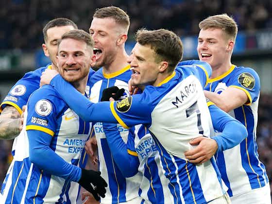 Article image:Brighton 5-0 Grimsby: League Two club’s FA Cup dream ends; Seagulls headed to Wembley