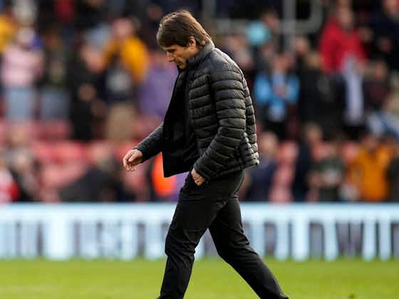 Article image:Tottenham slump into Premier League Mood Rankings dropzone as on-and-off-field Conte negging takes its toll