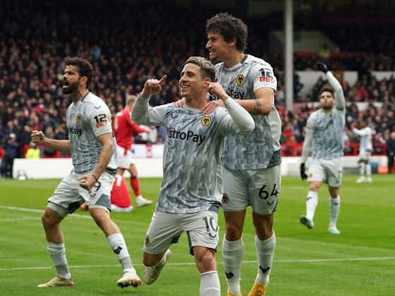 Article image:Nottm Forest 1-1 Wolves: Podence rescues late draw in relegation six-pointer