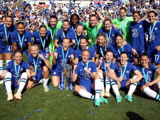 Article image:Unstoppable Chelsea beat Reading to clinch fourth straight WSL title ahead of Man Utd