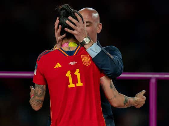 Article image:FIFA opens disciplinary proceedings against Spanish FA president Rubiales over Hermoso kiss