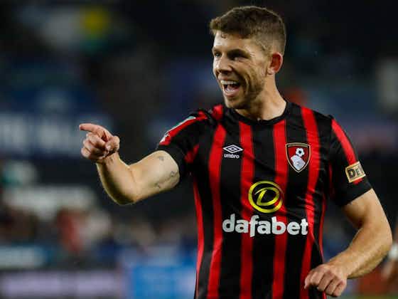 Article image:Swansea 2-3 Bournemouth: Christie nets last-gasp winner as Cherries reach Carabao Cup third round
