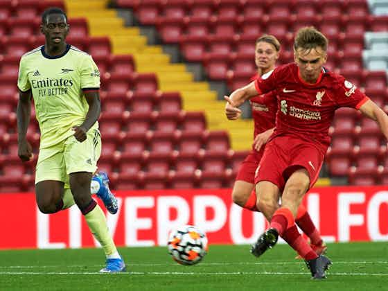 Article image:Arsenal u23 unbeaten run comes to an end at Anfield