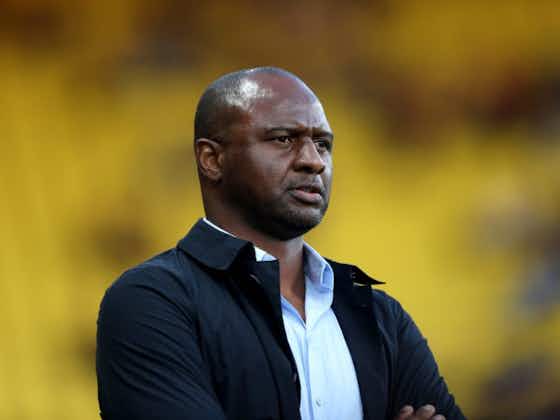 Article image:Patrick Vieira on facing Arsenal and supporting Daniel Ek’s takeover bid