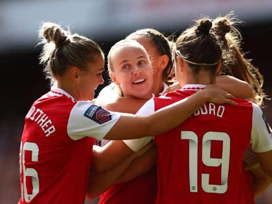 Article image:Arsenal destroy Spurs to stay top of WSL