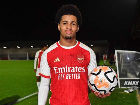 Article image:Arsenal teenager wanted by Chelsea and Man City signs professional deal