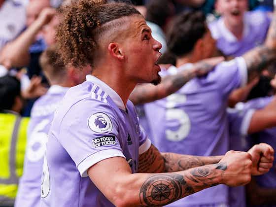 Article image:Watch: Kalvin Phillips reacts to win against Brentford
