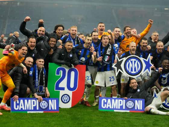 Imagen del artículo:SerieA: Inter de Milan es campeón del Calcio 2023/24