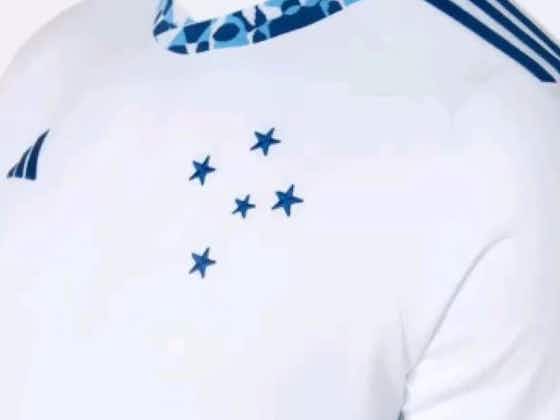 Imagem do artigo:Nova camisa branca do Cruzeiro “vaza” nas redes sociais. Lançamento está previsto para sexta-feira
