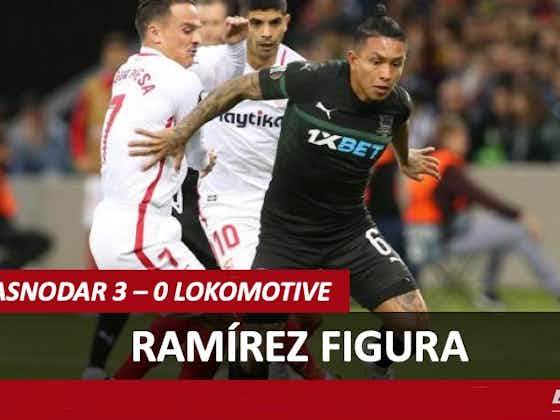 Imagen del artículo:¡GOL ECUATORIANO! || Cristian Ramírez anotó en la victoria del Krasnodar sobre el Lokomotiv