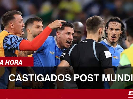 Imagen del artículo:TREMENDO || Drástica sanción de la FIFA a Uruguay tras los incidentes frente a Ghana en el Mundial de Catar